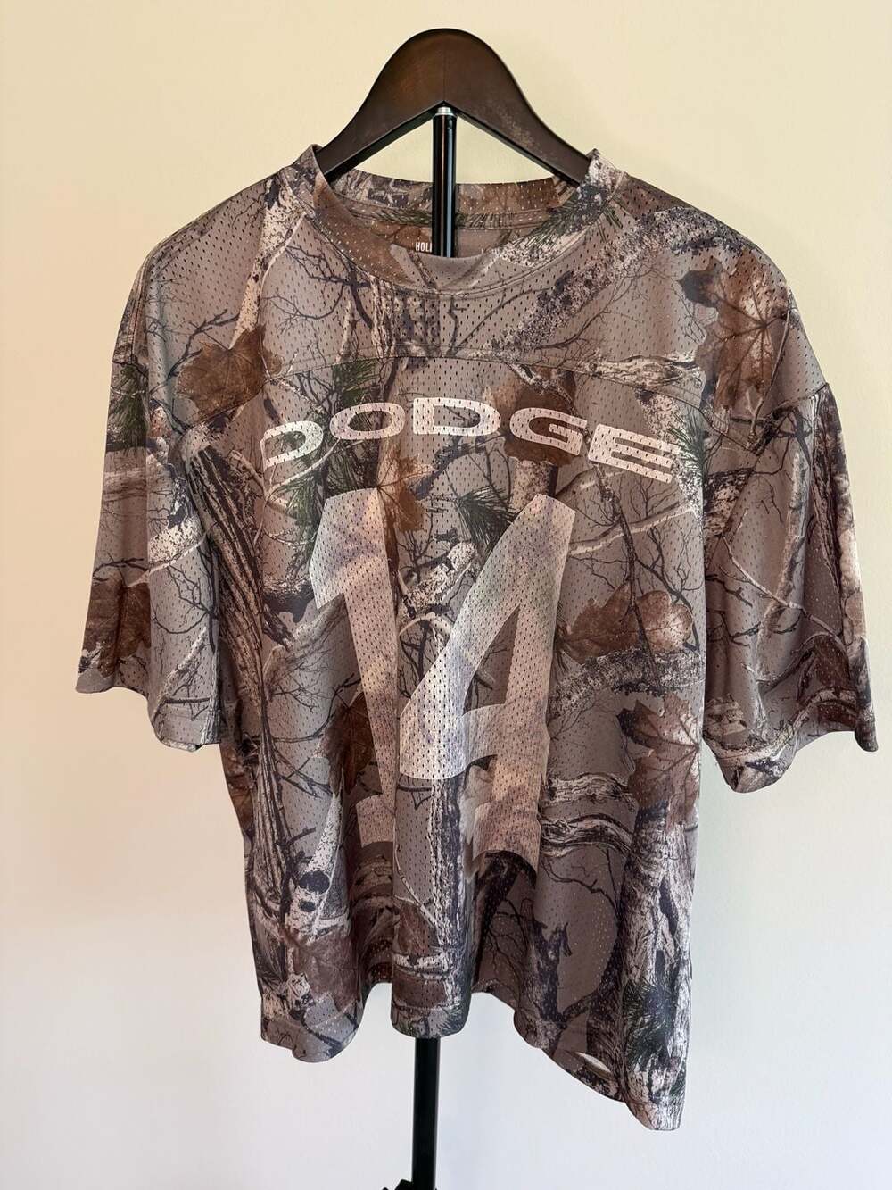 Hollister Dodge Hellcat Camo Jersey Size L